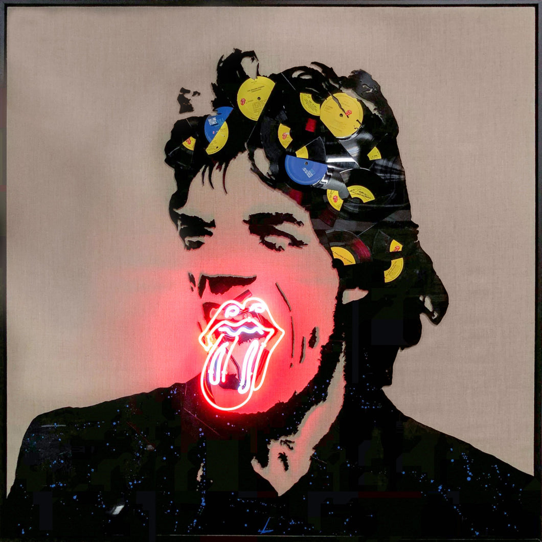 NEON Mick Jagger